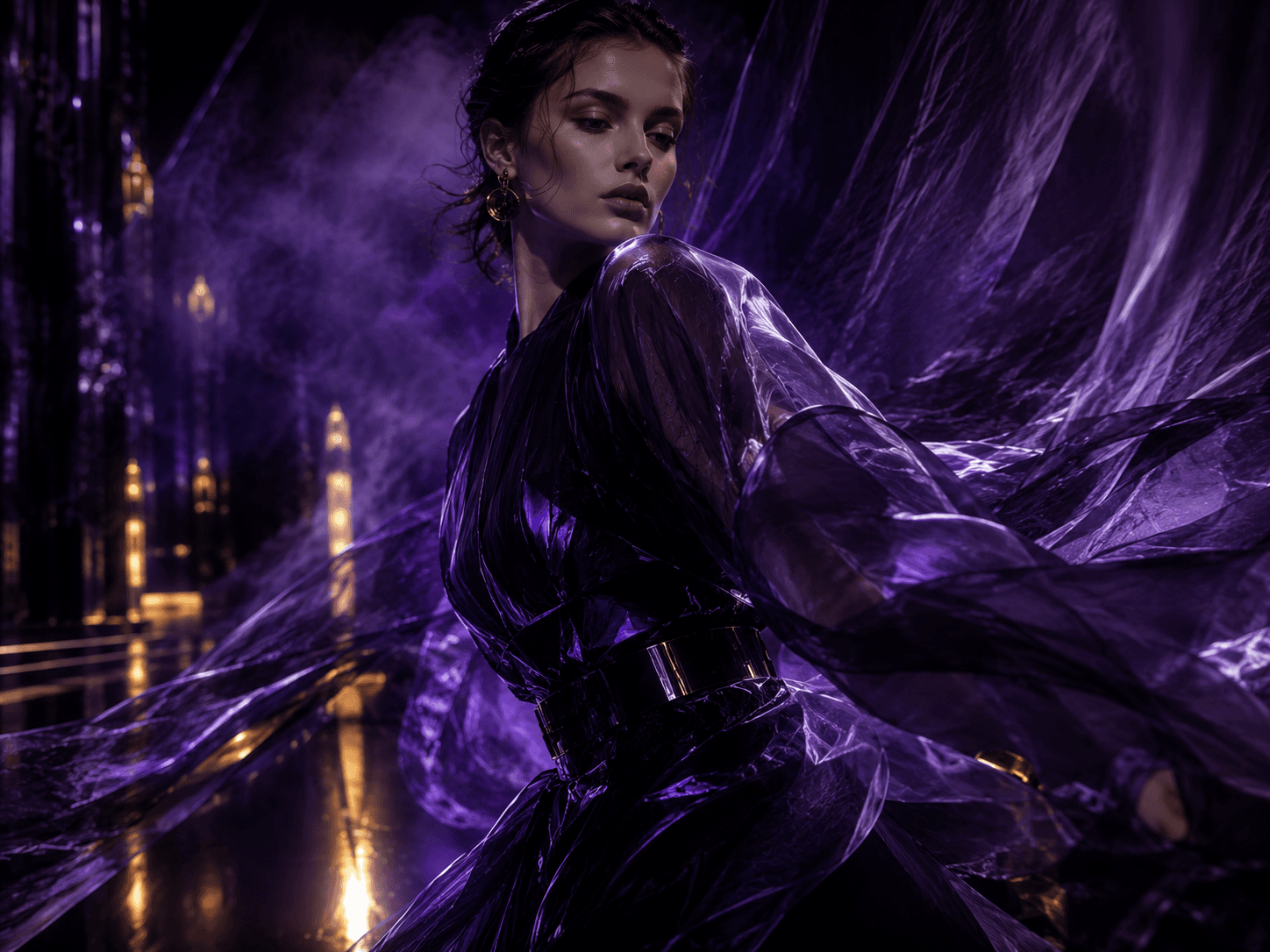 Fashion AI video frame