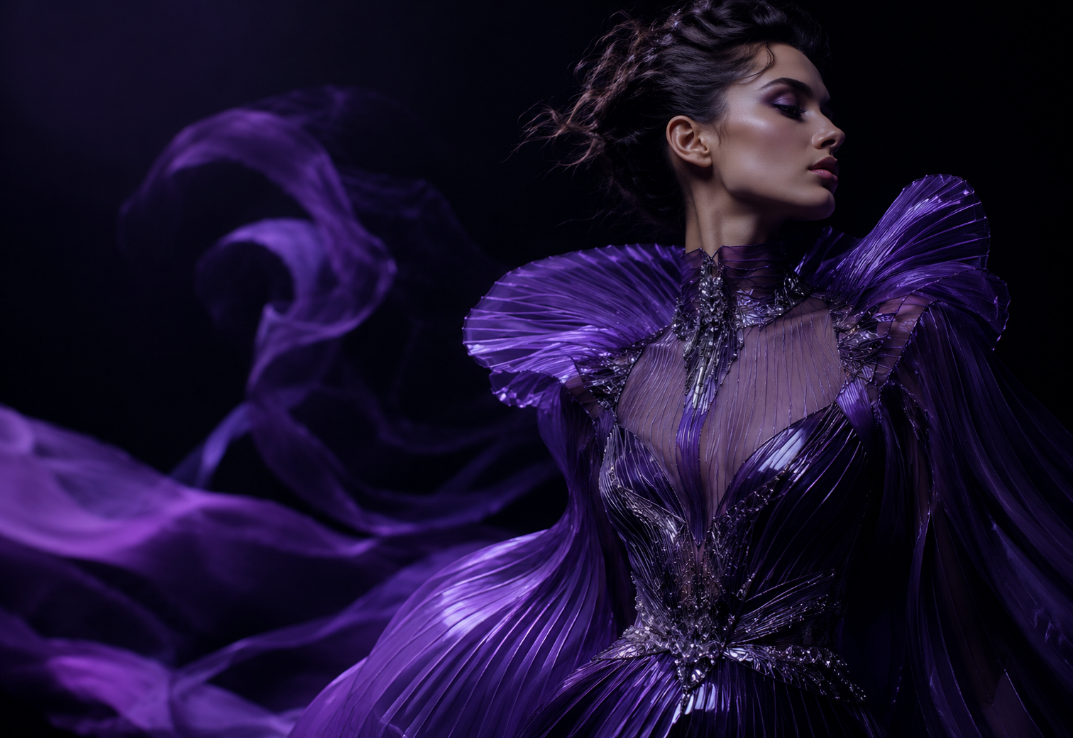 Editorial image editing example